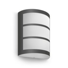Philips 8719514417618 Python vonkajšie nástenné svietidlo LED 6W/500lm 4000K IP44 antracit