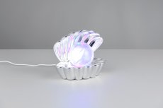 TRIO Reality R57731106 SHELLY dekoračná stolná lampička v140mm SMD LED 0,8W/15lm RGB chrómová