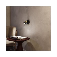 Philips 8720169299870 Conduit nástěnné bodové svítidlo/spot 1xGU10 černá, mosazná, ClickFix