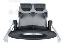 TRIO 650710132 Zagros Zápustné svítidlo 85mm LED 1X5W / 345lm 3000K IP65 černá