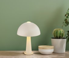 Stolní lampa 1x E14 piesková IP20 GLOBO lighting JULIA 50670122