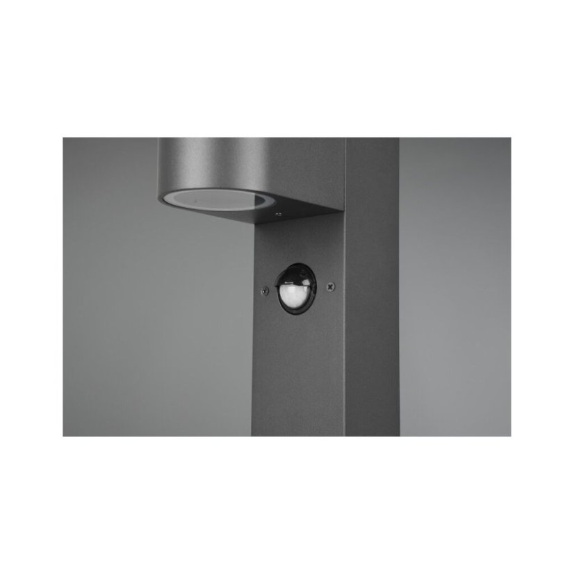TRIO 514260142 ROYA exteriérový záhradný stĺpik so senzorom 1xGU10 V500mm IP44 antracit