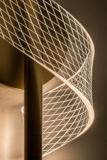 RABALUX 71415 Zofrael nástenné svietidlo LED 6W/900/550lm 3000K zlatá, priehľadná