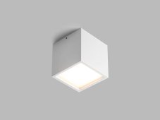 LED2 5111131 CUBE stropní bodové povrchové svítidlo 100mm 12W / 960lm 3000K IP54 bílá