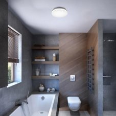 Rabalux 2698 Zenon stropní svítidlo LED D280mm 24W / 2400lm 3000-4000-6000K IP54 bílá