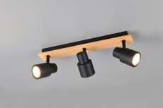 TRIO Reality R81983032 PIERRE stropní bodové svítidlo/spot 3xGU10 černá matná