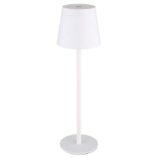 GLOBO 58438W VANNIE dotyková stolní lampička V360mm LED 3W/130lm 3000K IP44 bílá, včetně baterie CR18650 1800mAh 3,7V, USB-C kabel