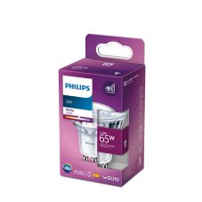 Philips 8719514308770 LED žárovka GU10 4,9W/65W 460lm 3000K 36D