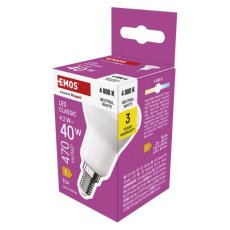 Emos ZQ7E23 LED žárovka E14 CLASSIC R50 4,2W 470lm 4000K