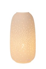 LUCIDE 13541/18/31 FLORES stolná lampička V332mm 1xE14 biela