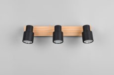 TRIO Reality R81983032 PIERRE stropní bodové svítidlo/spot 3xGU10 černá matná