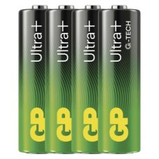 B03214 Baterie GP Alkalická Ultra Plus 1,5V AA, set 4ks