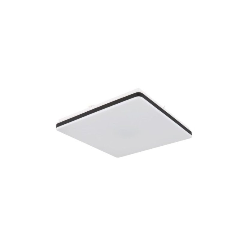 GLOBO SMART LIGHT 48025OBSH ULLY stropné svietidlo LED 485x485mm 24W/1400lm 2700-6500K biela, čierna, diaľkový ovládač