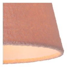 LUCIDE 10416/01/66 WOOLLY závěsné svítidlo D280mm 1xE27 černá, růžová