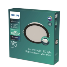Zapuštěné svítidlo LED 4000K čierna IP20 PHILIPS 59466 MESON 150 8721103131355
