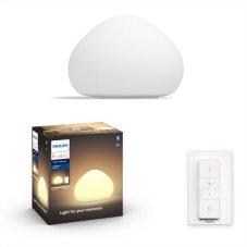 Philips Hue White Ambiance 8719514341395 Wellner stolní lampička D268mm 1xE27 +SWITCH 9,5W/806lm 2200-6500K biela bluetooth