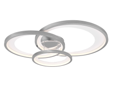 TRIO 673810306 GRANADA stropní svítidlo LED 36W/4300lm 3000K chrom, switchdimmer