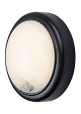 RABALUX 77028 Hitura exteriérové nástěnné svítidlo LED 15W/1350lm 4000K IP54 černá, bílá, soumrakový a pohybový senzor