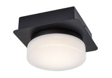 RABALUX 75001 Attichus stropné svietidlo LED 5W/670lm 4000K IP44 matná čierna, biela
