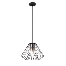RABALUX 72372 Emerencia závesné svietidlo D400mm 1xE27 čierna, dymová
