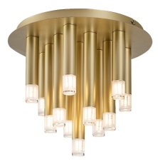 RABALUX 71355 Ramira stropné svietidlo D340mm 13xG9 zlatá, priehľadná