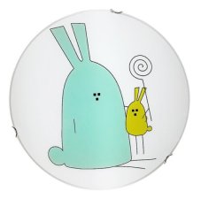 RABALUX 71279 Flappy stropní svítidlo dětské D400mm 2xE27 bílá, vícebarevná