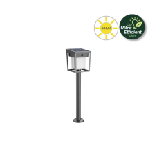 Philips 8720169362109 UltraEfficient Blaise solární stojanové svítidlo/sloupek zapichovací se senzorem LED V490mm + hrot203mm 1,5W 250/20lm 3000K IP44 antracitová
