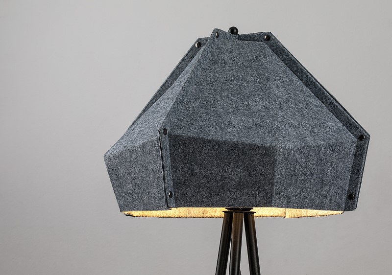 RABALUX 74000 Lomiro stojacia lampa D440mm 1xE27 šedá