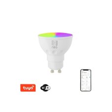 Immax 07121B-2 NEO PARED vonkajšie nástenné bodové svietidlo 2x GU10, LED 5,5W/350lm 2700-6500K RGB IP65 čierna