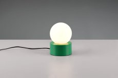 TRIO Reality R59051015 COUNTESS stolná lampička 1xE14 V170mm zelená, biela, ON/OFF