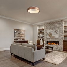 Rabalux 5053 Carmella stropné LED svietidlo 600mm 50W/3400lm 4000K IP20 biela/zlatá