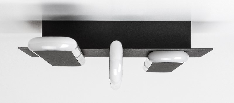 RABALUX 71051 Sindri stropní svítidlo LED 18W/950lm 3000+4000K černá, bílá