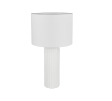 Stolná lampa 1x E27 biela matná IP20 TRIO Reality BLAIR R51811031