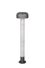 TRIO 462560178 FRASER venkovní stojanové svítidlo/sloupek V845mm 1xE27 IP54 šedá, betonový vzhled