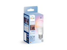 8720169392182 Philips Hue Essential White and color Ambiance LED žiarovka E27 8W/806lm 2200-6500K+RGB biela