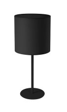 Palnas 63002477 ZITA 200 stolní lampička 1xE27 23W černá
