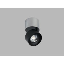 LED2 11508253DT KLIP ON stropné povrchové bodové svietidlo LED D77mm 11W/770lm 2700K TRIAC chróm, čierna