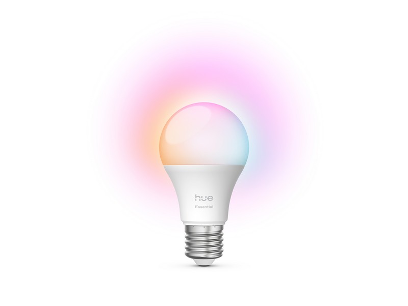 8720169392182 Philips Hue Essential White and color Ambiance LED žiarovka E27 8W/806lm 2200-6500K+RGB biela