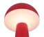 TRIO Reality R57716110 FUNGO venkovní stolní lampa SMD LED V310mm 2W/200lm 3000+4000+6500K IP54 červená, černá, nabíjecí baterie, USB-C port, nabíjecí stanice