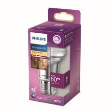 Philips 8718699773830 LED žárovka 4,5W/60W 410lm E27 2700K 220-240V R63 36D stmívatelná smerová