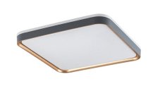 RABALUX 71029 Liatris stropní svítidlo LED 395x395mm 26W/1450lm 3000K šedá, bílá