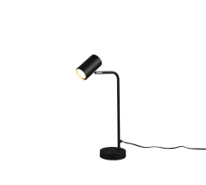 TRIO 512400132 MARLEY stolové svietidlo 1xGU10 čierna matná