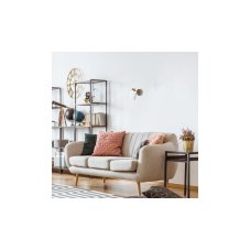 Rabalux 5089 Alberta nástěnné svítidlo 1xE27 zlatá, bílá