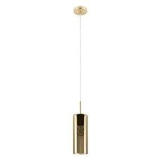Eglo 98696 SELVINO Závesné svietidlo D100mm E27 1X15W matný nikel, zlatá