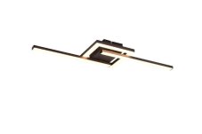 TRIO Reality R67303132 VIALE stropní svítidlo SMD LED 17W/1860lm 3000K černá matná
