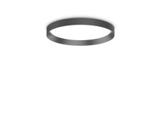 Ideal lux 341170 FLY stropní svítidlo D450mm LED 26W 3300/2490lm 2700K IP40 černá