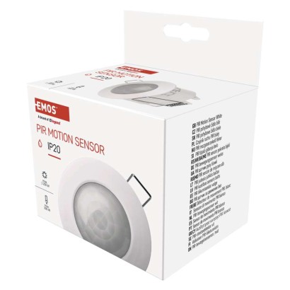 EMOS G1160 pohybové čidlo 1200W PIR senzor, bílá
