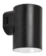 RABALUX 77154 Urfa vonkajšie nástenné svietidlo LED 9W/900lm 2700+4000+6500K IP65 čierna