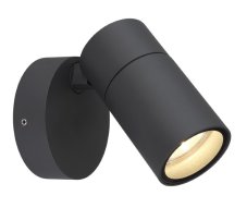 GLOBO 3209-1 PIPER venkovní nástěnné svítidlo 1xGU10 IP44 antracitová