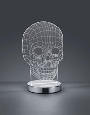 TRIO Reality R52461106 Skull stolní  svítidlo LED 1x7W 400lm 3000+4000+6500K